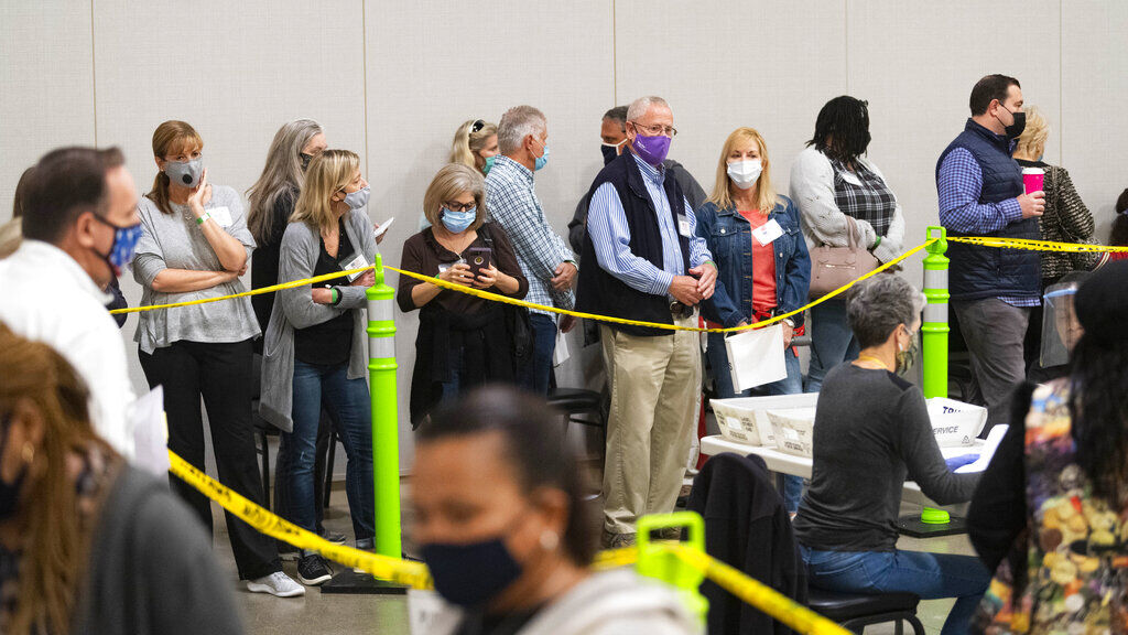 APTOPIX Election 2020 Recount Georgia